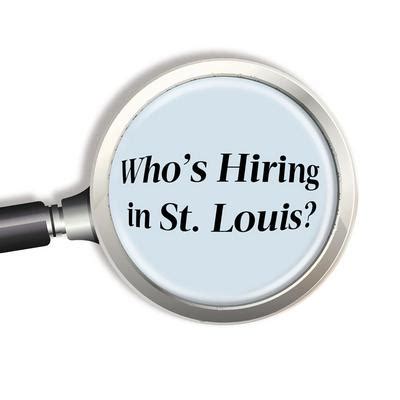 For those who are chosen to work in County Government there. . Jobs hiring in st louis